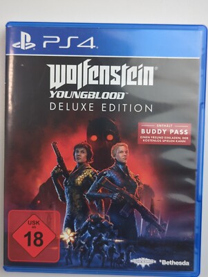 Wolfenstein: Youngblood Deluxe Edition Sony PlayStation 4 PS4 gebraucht in OVP