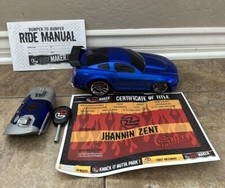 Ridemakerz Ford Mustang Azul con Herramienta Hace Sonidos - Necesita Baterías