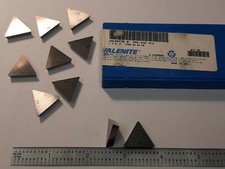 VALENITE TPG-432 VC2 CARBIDE INSERTS, 10 PCS, MADE IN USA