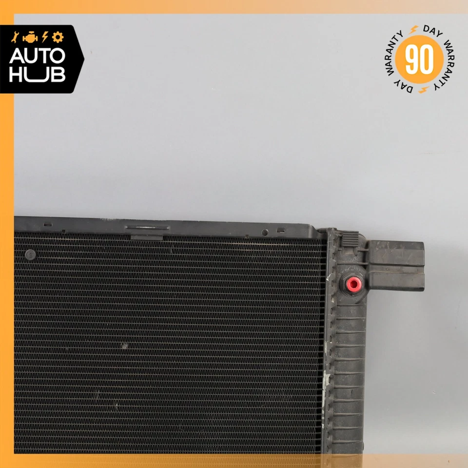 90-91 Mercedes R129 300SL Motor Refrigeración Radiador Aire A/C Condensador OEM Foto 4 de 4