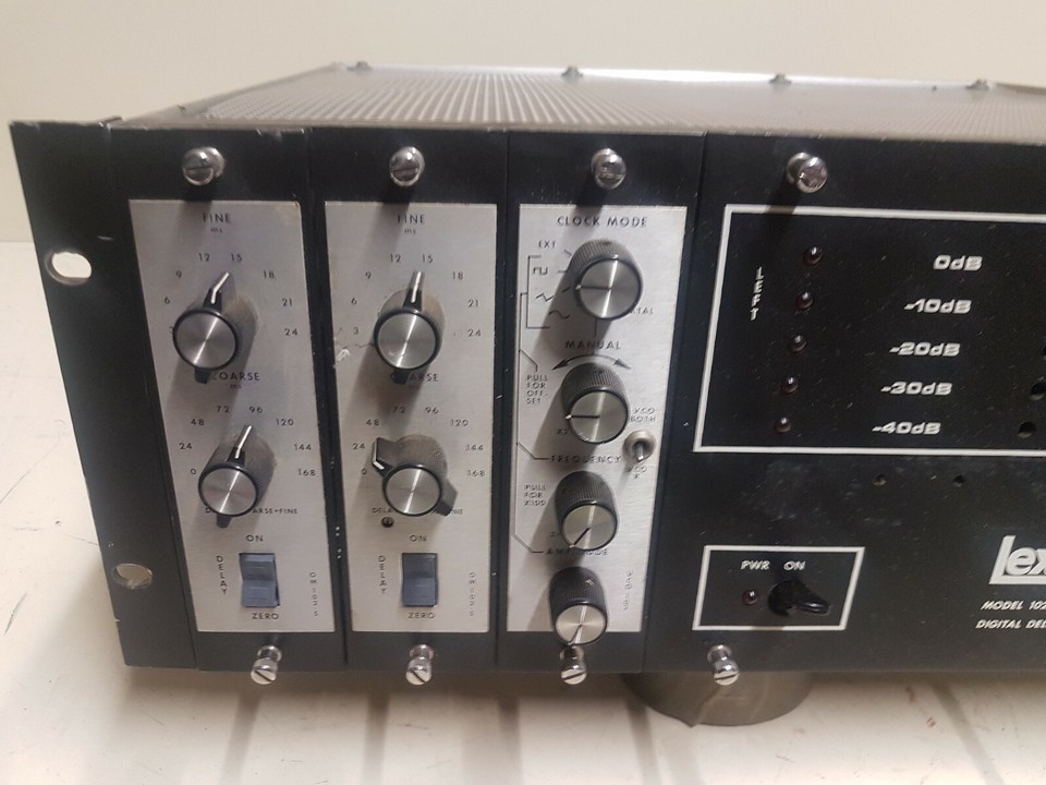 70's LEXICON MODEL 102 DELTA T DIGITAL DELAY SYSTEM eBay