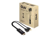 CAC-1331 Club 3D Videoadapter Hdmi MäNnlich Zu Displayport Weiblich ~D~