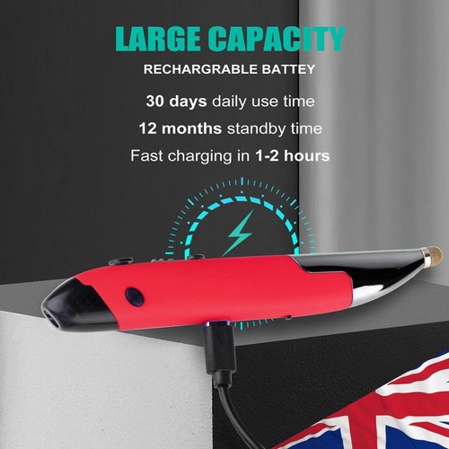 PR-A19 Wireless Optical Pen Mouse 2.4GHz USB Receiver for Laptop Desktop
