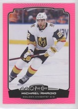 2022-23 O-Pee-Chee Neon Pink 39/75 Michael Amadio #377 2d8