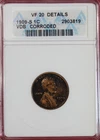 1909-S VDB LINCOLN CENT ANACS VF20 DETAILS