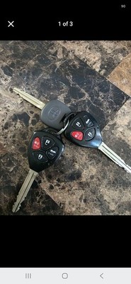 2009-2013 Toyota Corolla Car  Key
