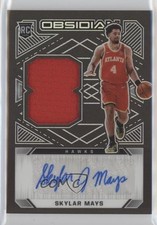 2020-21 Panini Obsidian Rookie Jersey Auto /99 Skylar Mays #211 Auto 00f8