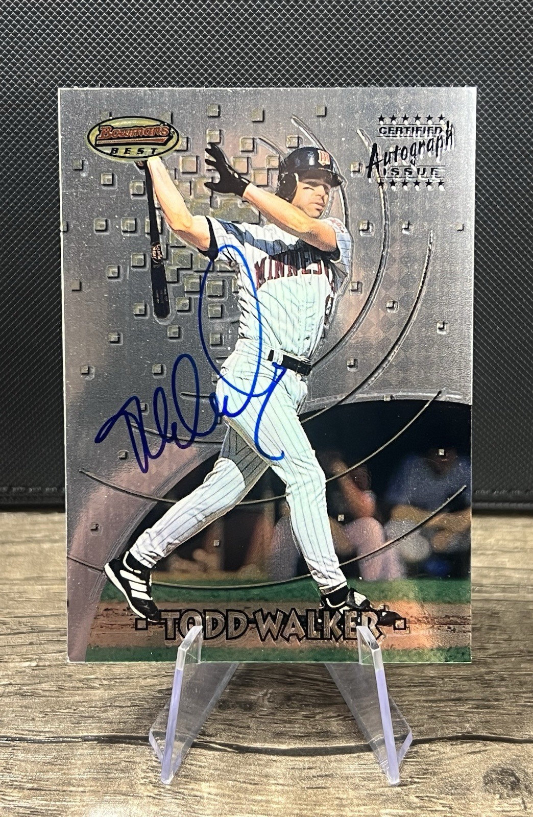 Todd Walker 1997 Bowman's Best #107 Auto