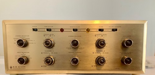 HH Scott 272 Tube Amplifier Pro Serviced