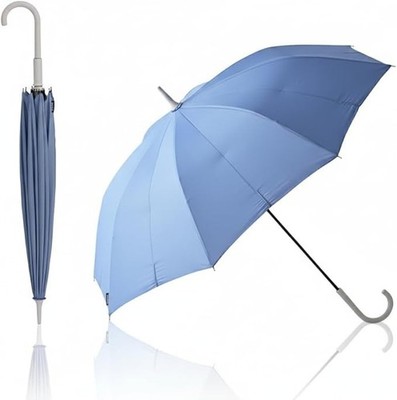 marna Shupatto Umbrella Buttonless Shupatto Unisex Sunny or Rainy Azure Blue