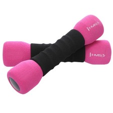 Soft Hanteln 2x 1 kg Neoprenhantel Hantelset Gewichte Fitness Aerobic Gym HMS 