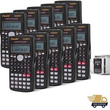 15 Pieces 2 Line Engineering Scientific Calculator Bulk Function Math Calcula...