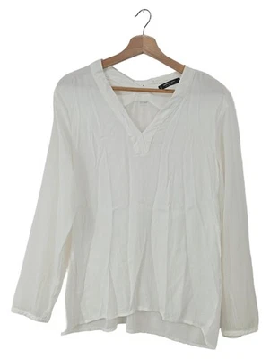 MANGO Chemisier Femme Blanc Vison Basic Manches Longues (INT L) - Photo 1/4