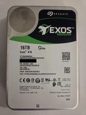 ST16000NM002G Seagate Exos X16 16TB 7.2K SAS 12Gb/s 512e/4Kn 3.5” HDD