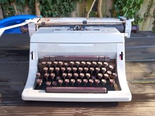 British Olivetti Vintage Typewriter