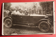 FOTO AUTO D'EPOCA FIAT 509 ? - CON FAMIGLIA 1920 C.   ( C. 8 )