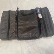 eBags  Classic Pack It Flat  Titanium Hanging Large Travel Toiletry Bag Kit NWT