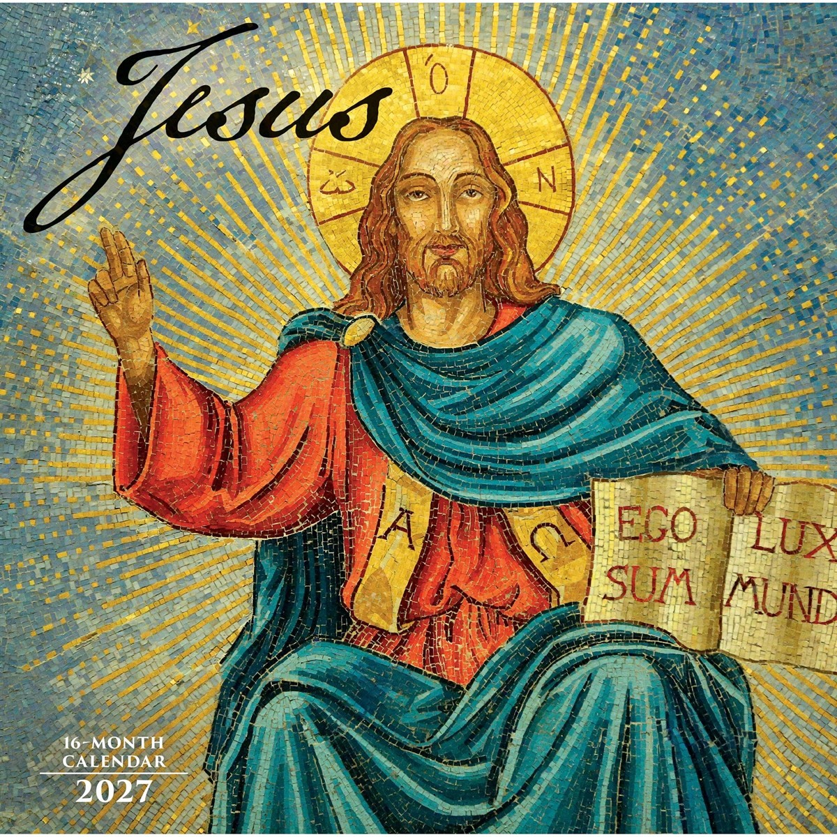 Jesus Calendar 2027, Wall Calendars, Month To View, Lifestyle, Gift