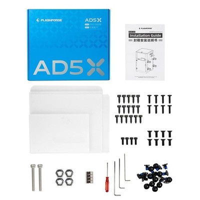 FLASHFORGE 3D Printer DIY Enclosure Kit for Multi-color AD5X Noise Reduction US