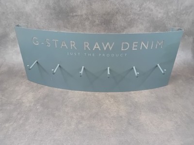 G Star Raw Denim Wandmontage Laden Display Kleiderhaken  