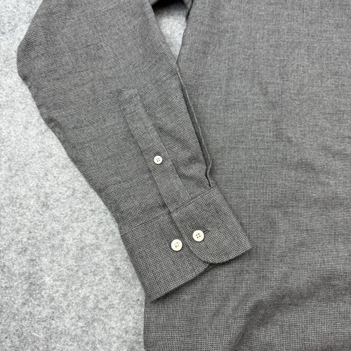 Untuckit Mens XL Veneto Button Up Shirt Cotton Wrinkle Free Micro Check EUC - Picture 5 of 14