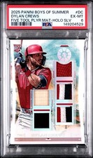 2025 Panini Boys of Summer - Dylan Crews #FTMDC Holo Silver 25/25 (RC)