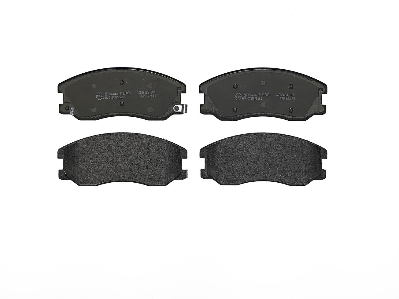Für BREMBO P 10 003 Brake Pad Set, disc brake P 10 003 Brake pads set front (wi - Bild 8