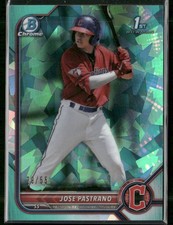2022 Bowman Sapphire Edition #BCP-93 Braylin Minier Aqua #/55