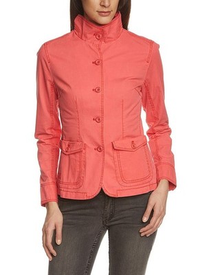 Oxbow Women's Blazer, Twill Jacket, Vermeil Pink, XXS