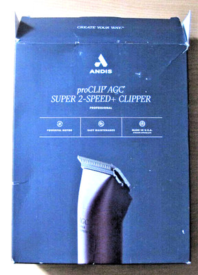 Andis ProClip AGC2 AGC Super 2-Speed+ Detachable Blade Clipper  23335 Open Box