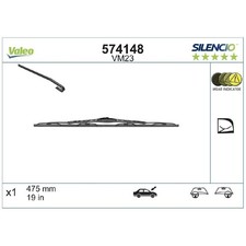 Scheibenwischer vorne rechts für Audi A3 8L1 | 24329152