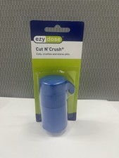 Ezy Dose Deluxe Cut N' Crush Pill Crusher Grinder Removable Drinking Cup 1ct