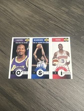 1996-97 Collector's Choice Shaquille O'Neal Smith Allen Iverson #M132/M117/M152.