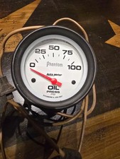 Autometer 5827 Phantom Oil Pressure Gauge 2-58 In. Electrical Free Shipping
