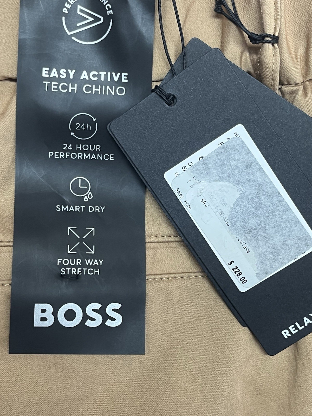 BOSS by Hugo Boss Elastic Waist Men’s Pants Size 36R thumbnail 6