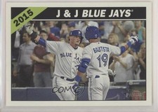 2015 Topps Heritage High Number Combo Cards Jose Bautista Josh Donaldson 1c7