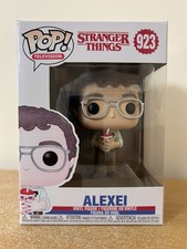 Image of Alexei 923 Stranger Things Funko Pop Vinyl Figure In Brand New Pop Protector