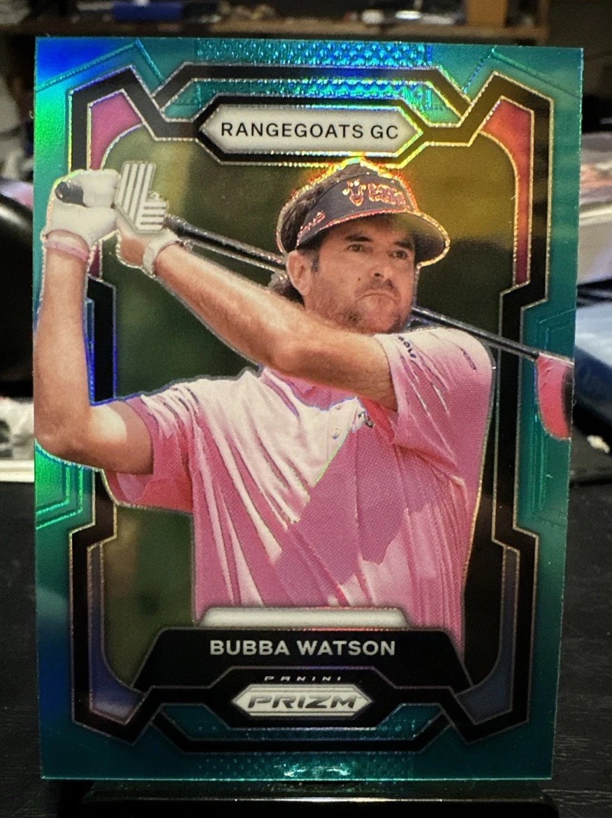 2024 Panini Prizm Liv Golf - Bubba Watson #46 Teal Prizm /199