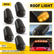 Led Wireless Solar Powered Cab Lights Yellow Top Roof Light For Off-road Vehicle