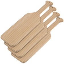 4 PCS 15 Inch Unfinished Wood Paddle, Sorority Paddles, Greek Wooden Paddle, ...