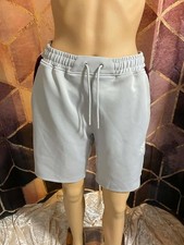 Gym King Mens Core Plus Contrast Poly Shorts Grey Size L