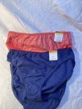 Charter Club Intimates Lot of 2 Size Small Everyday Cotton Bikini Panties New