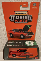 Matchbox Moving Parts Mini Modellauto Mitsubishi Lancer Celeste 1/64 Neu Ovp