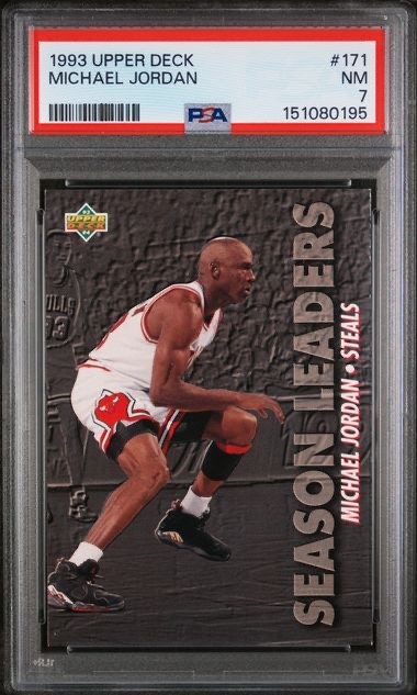 1993-94 Upper Deck - Season Leaders Michael Jordan #171