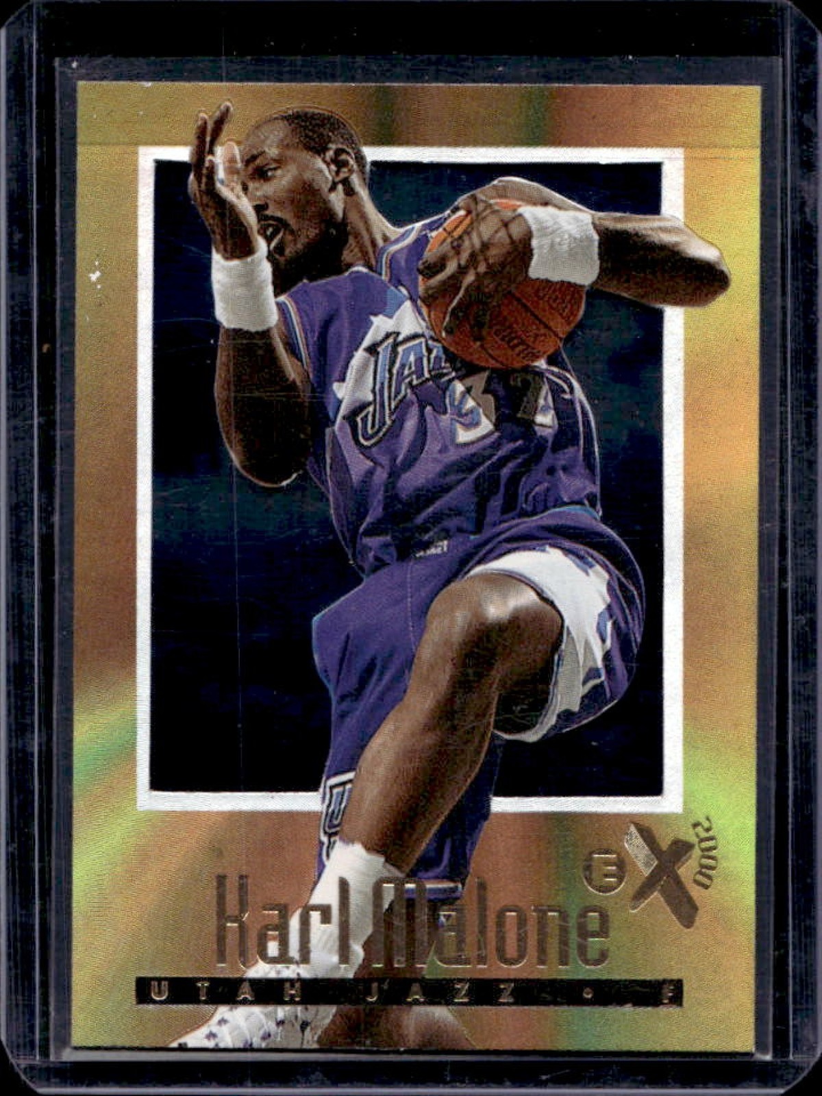 1996 Skybox EX-2000 Karl Malone #74 Jazz