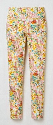 Peter Hahn Sommerhose Hose Sylvia Floral Neu m E. Gr.  48 Große Größen - Stretch