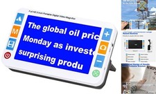 Portable Digital Video Magnifier Electronic Reading Aid 5.0 Inch with Foldable