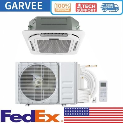  12000 BTU Ceiling Cassette Mini Split AC Cooling&Heating Ceiling Air Condition