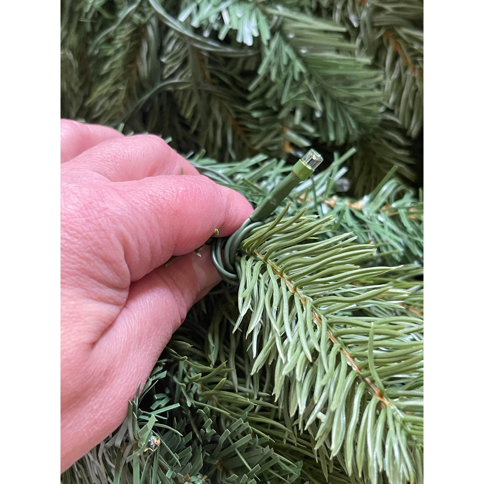 GOFLAME 6ft Pre-lit Pencil Christmas Tree