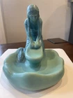 Vintage Van Briggle Art Pottery Native American Indian Maiden Figurine 6” Signed